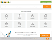 Tablet Screenshot of benevento.bakeca.it